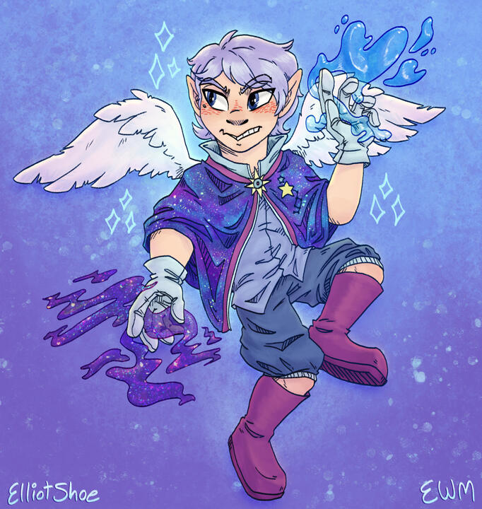 For an Art Fight Minigame in 2021. The character Hyatt belongs to aikas_expt.